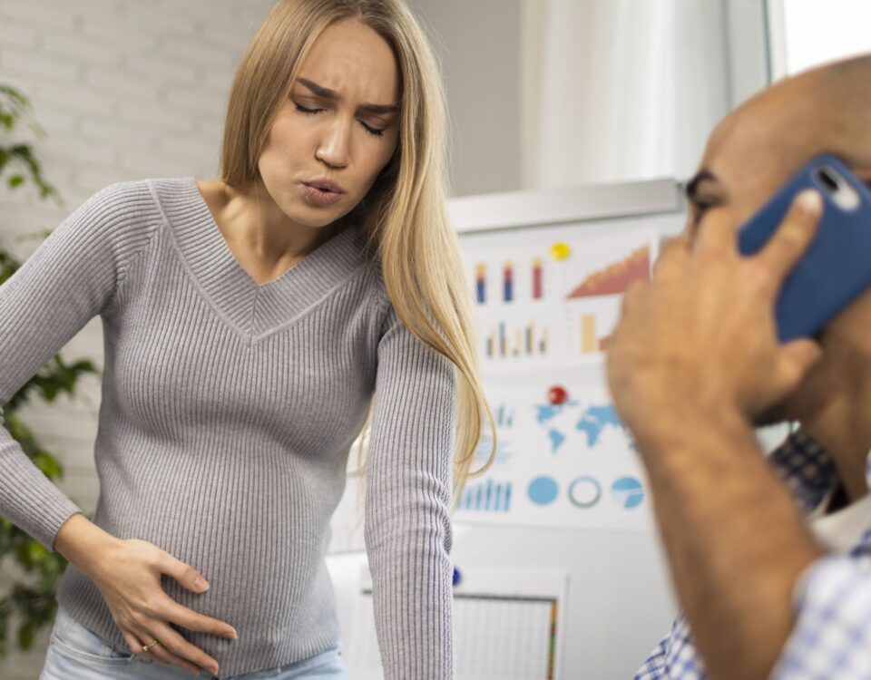 Why nausea occurs in pregnancy